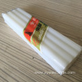 WHITE CLASSIC STICK CANDLES PLASTIC BAG AFRICA